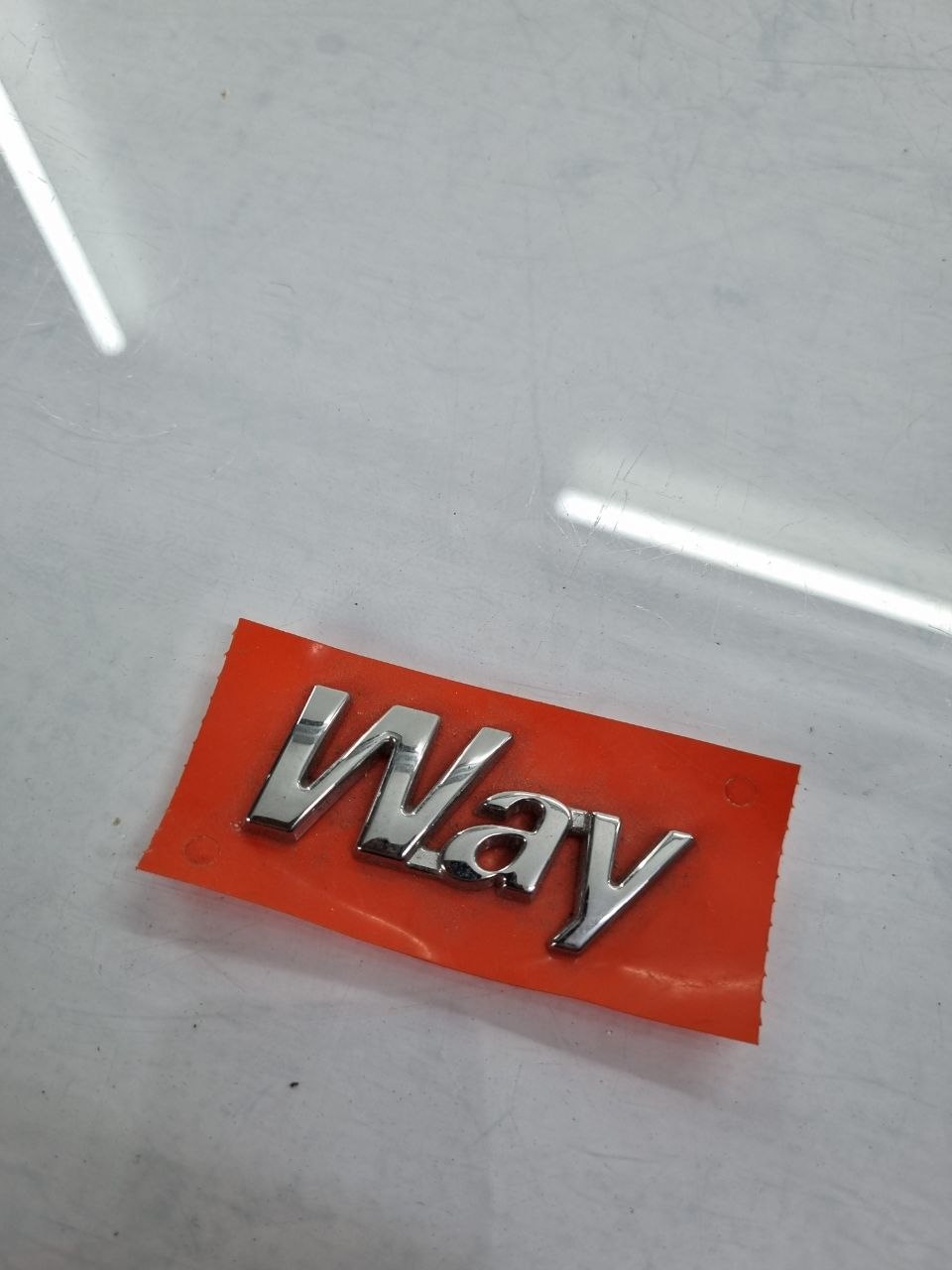 Emblema Way Fiat Uno 2004/2013 Novo