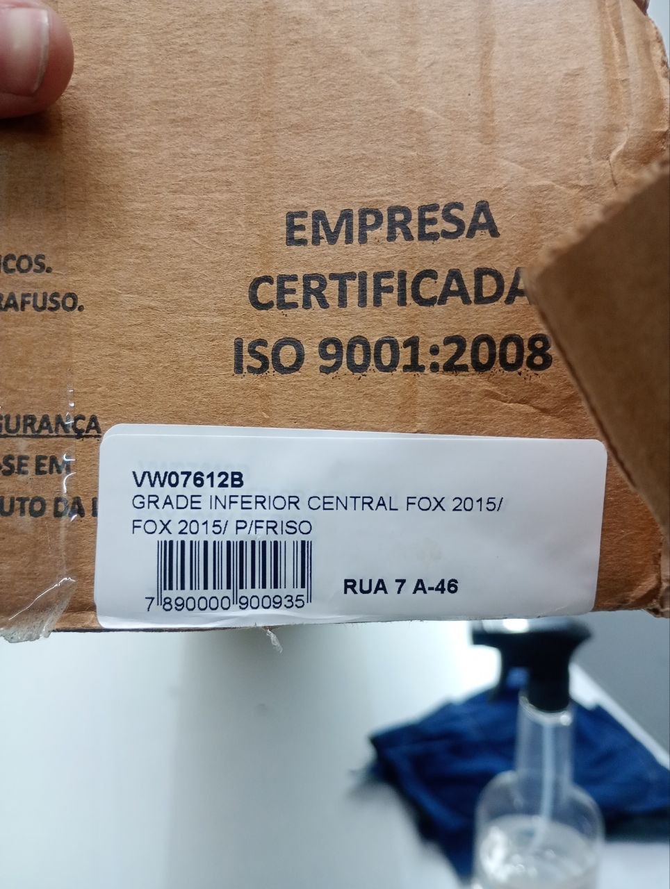 Grade Diant Inferior Central Volkswagen Fox 2015/2022