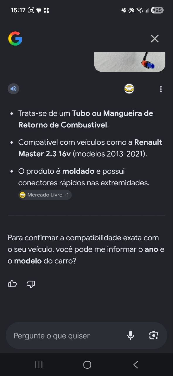 Tubo Retorno Combustivel Renault Master 2013/2021