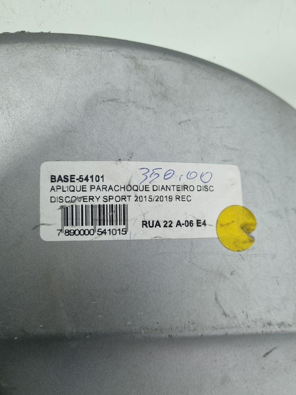 Aplique Parachoque Dianteiro Land Rover Discovery Sport 2015/2019 Usado