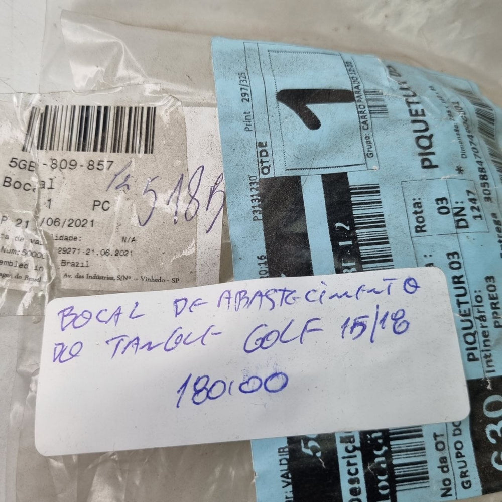 Bocal Abastecimento Tanque Volkswagen Golf 2015/2018