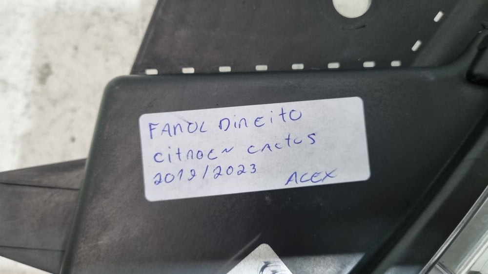 Farol Diant Dir Citroen C4 Cactus 2019/2023 - Original