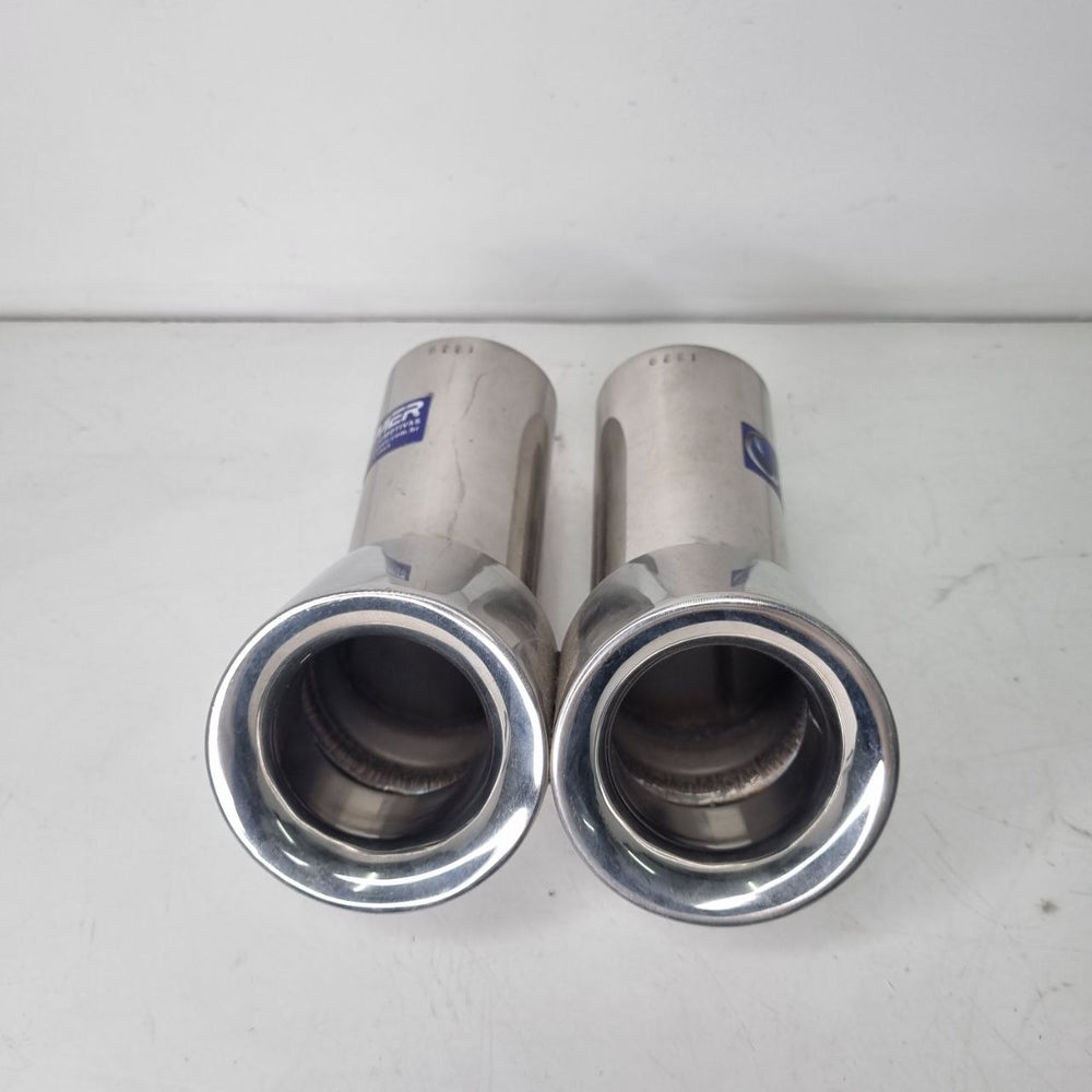 Ponteira Dupla de Escapamento Universal Aftermarket Nova