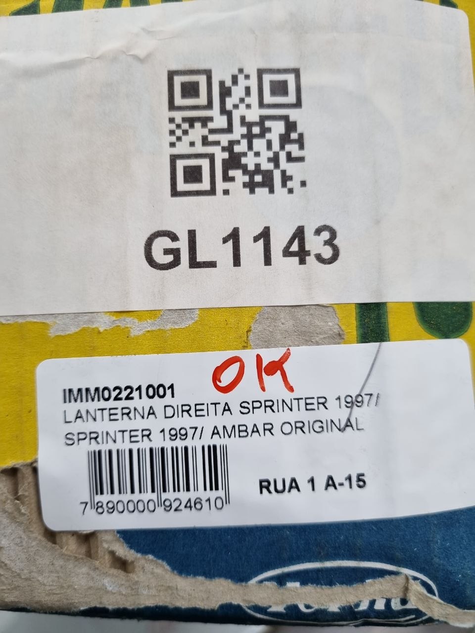 Lanterna Tras Dir Mercedes-Benz Sprinter 1997/2012