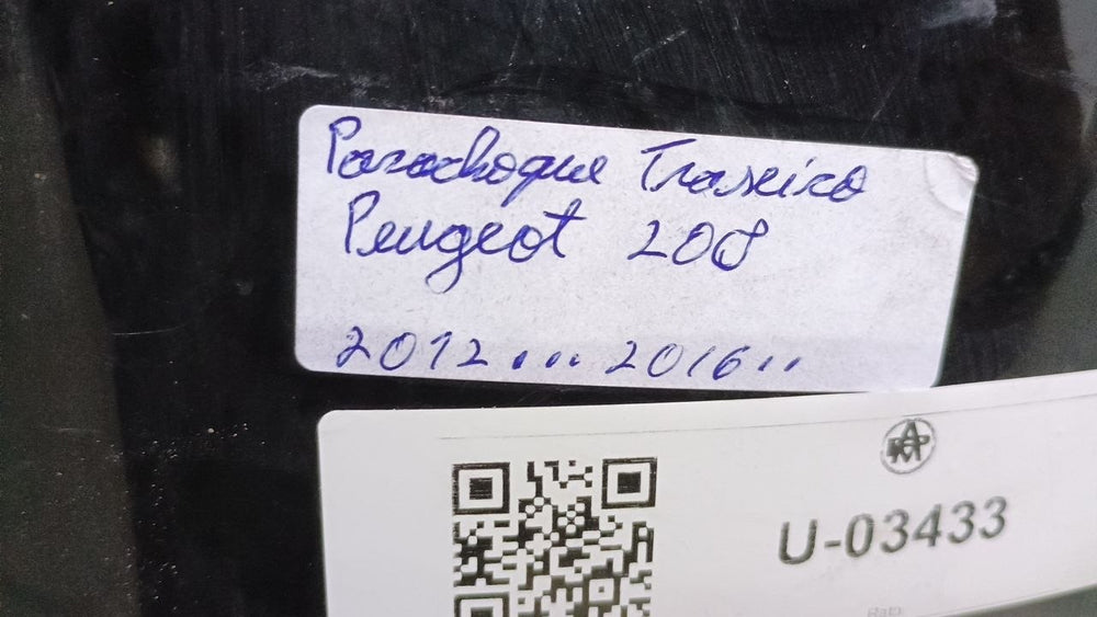 Parachoque Traseiro Peugeot 208 2012/2016 Usado