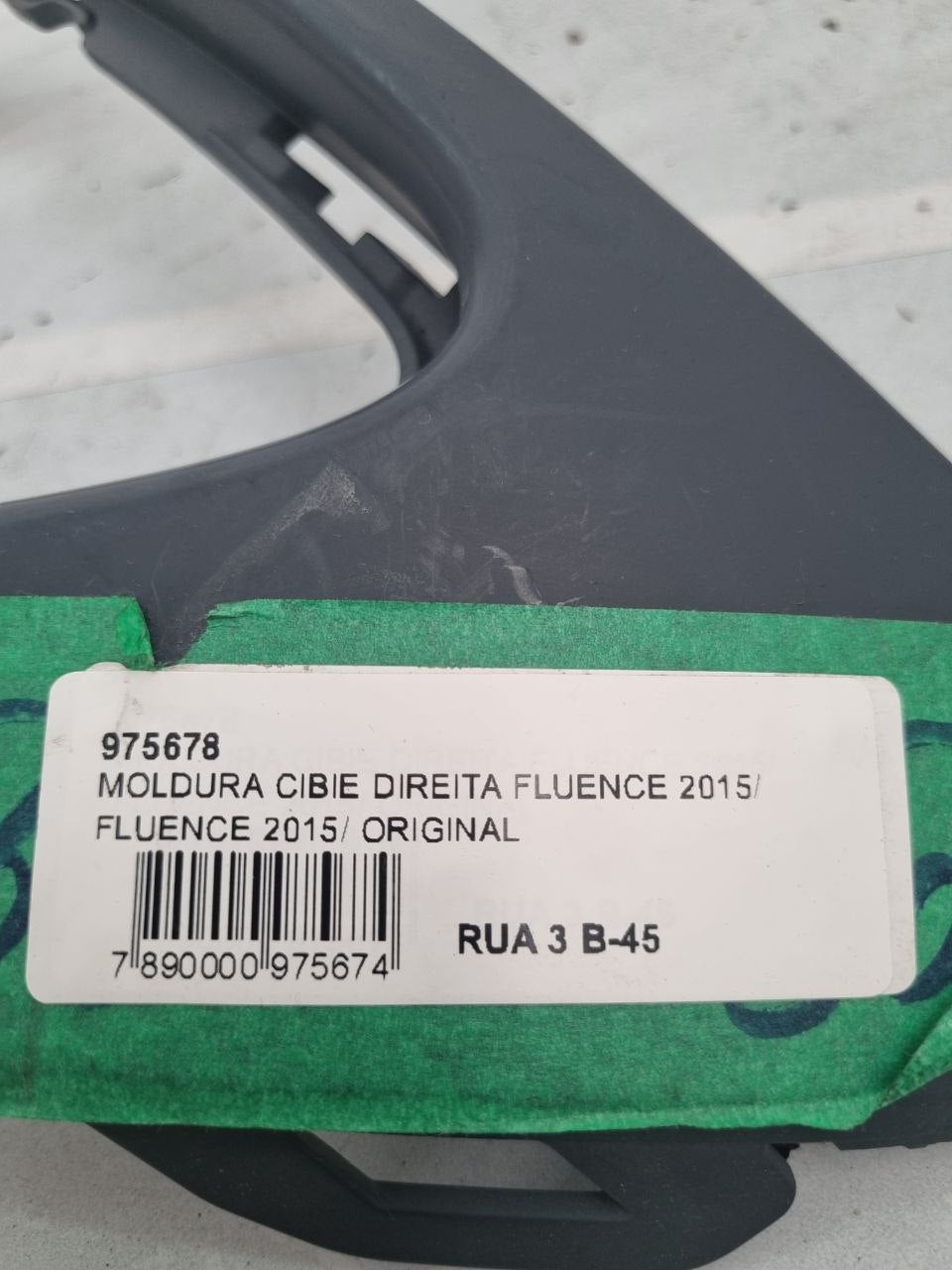 Moldura Cibie Dir Renault Fluence 2015/2015 - Original