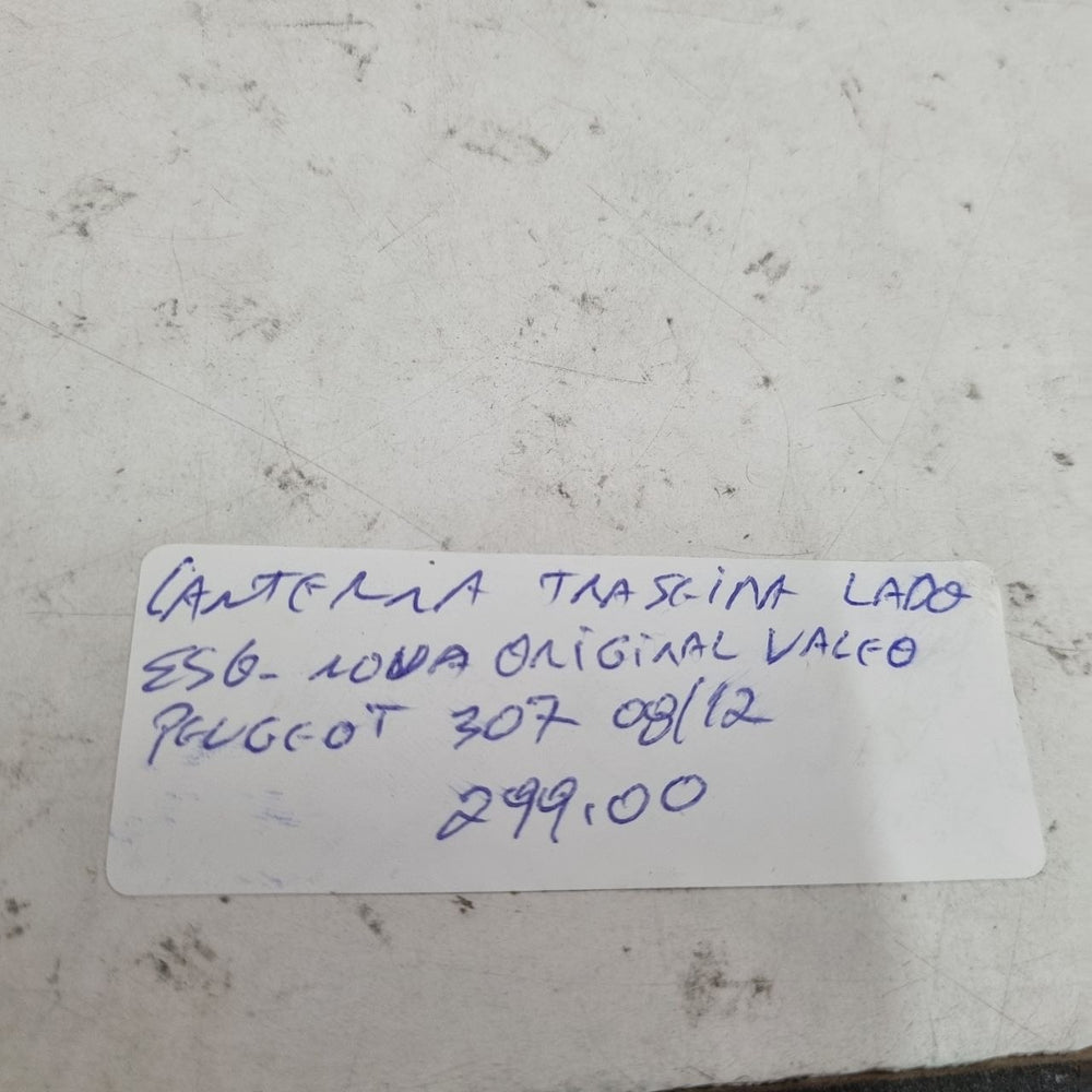 Lanterna Tras Esq Nova Original Valeo Peugeot 307 2008/2012