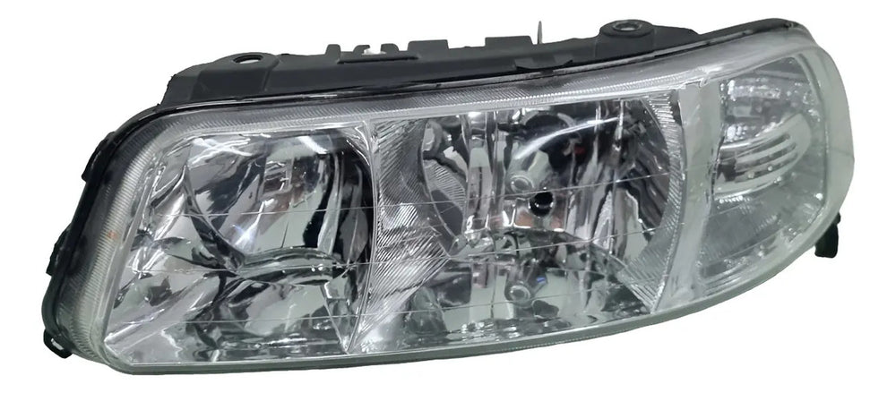 Farol lado esquerdo duplo cromado gol G3 1999 a 2005