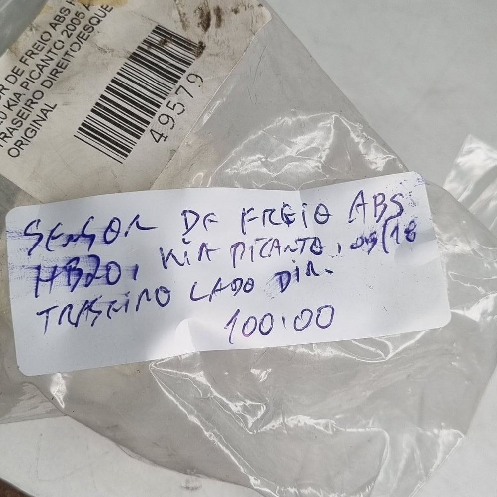 Sensor ABS Tras Hyundai HB20 / Kia Picanto 2005/2018