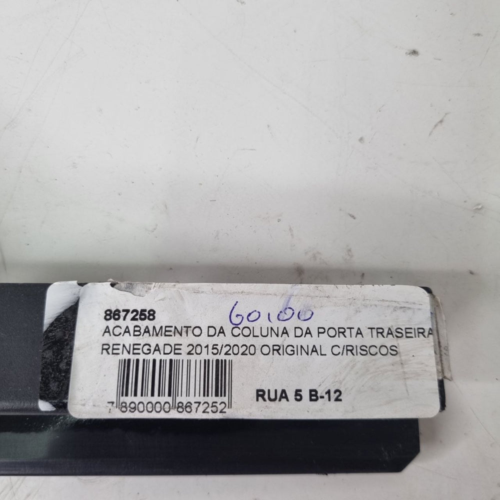 Acabamento Coluna Porta Traseira Jeep Renegade 2015/2020 Usado