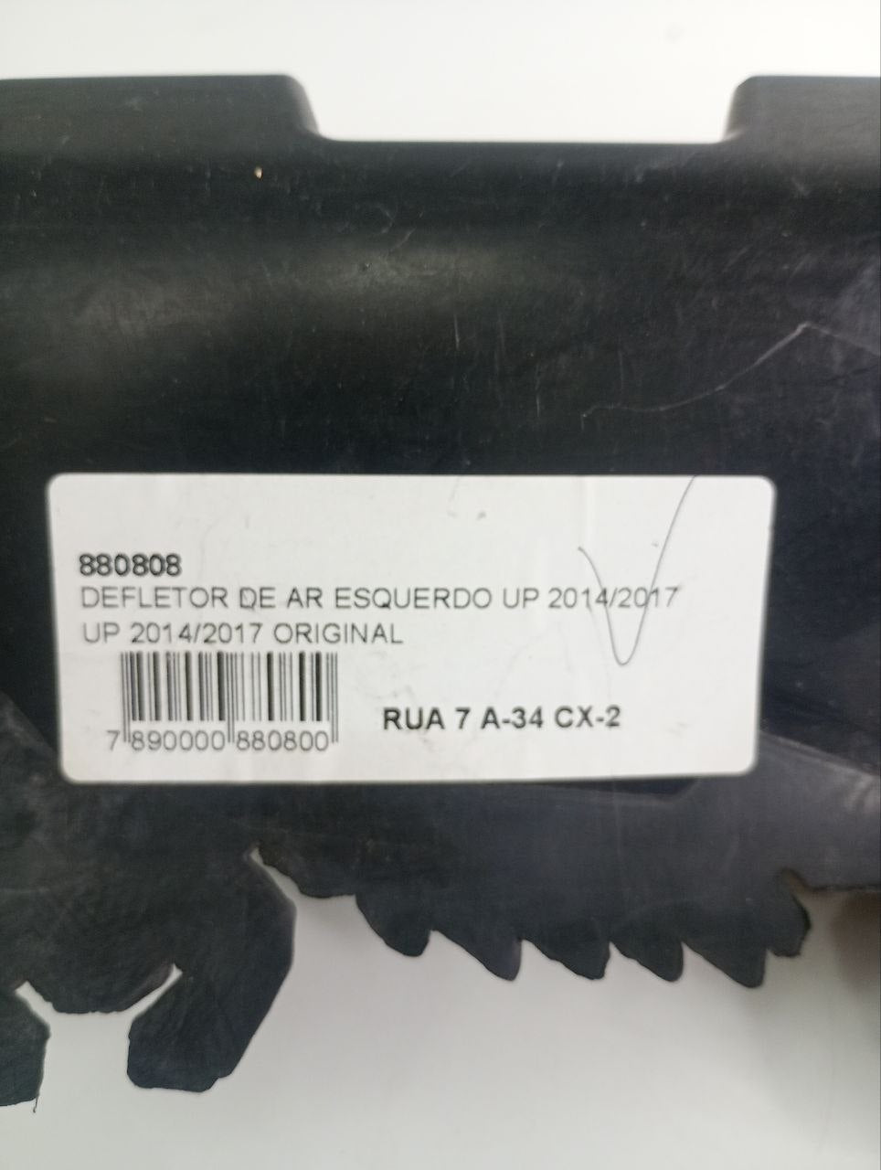 Defletor de Ar Esq Volkswagen Up 2014/2017 - Original