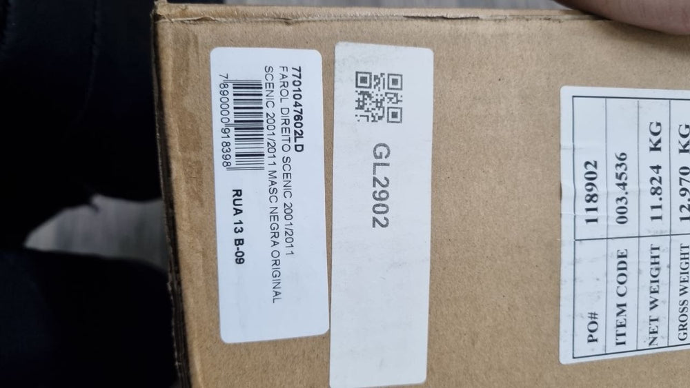 Farol Diant Dir Renault Scenic 2001/2011