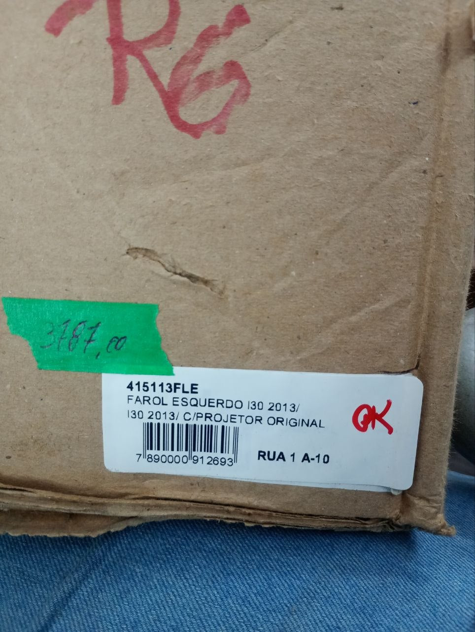 Farol Diant Esq Hyundai i30 2013/2016