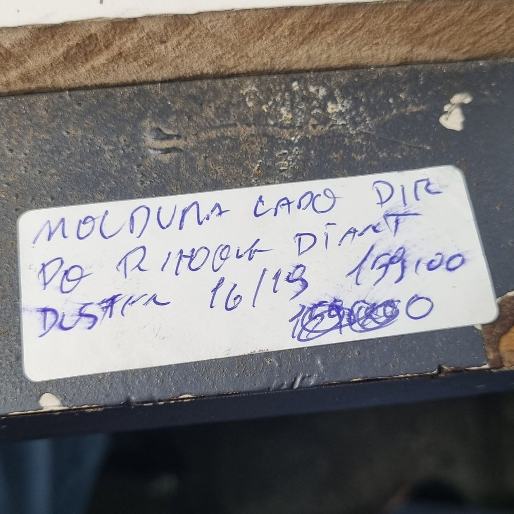Moldura Parachoque Dianteiro Direita Renault Duster 2016/2019 Nova