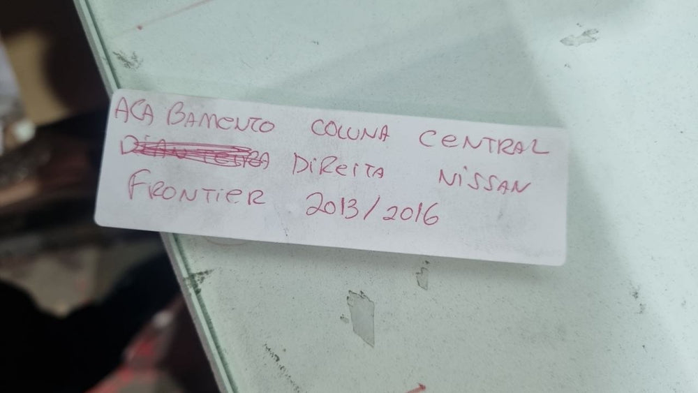 Acabamento Coluna Central Direita Nissan Frontier 2013/2016