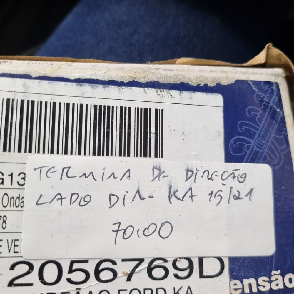 Terminal Direção Lado Direito Ford Ka 2015/2021