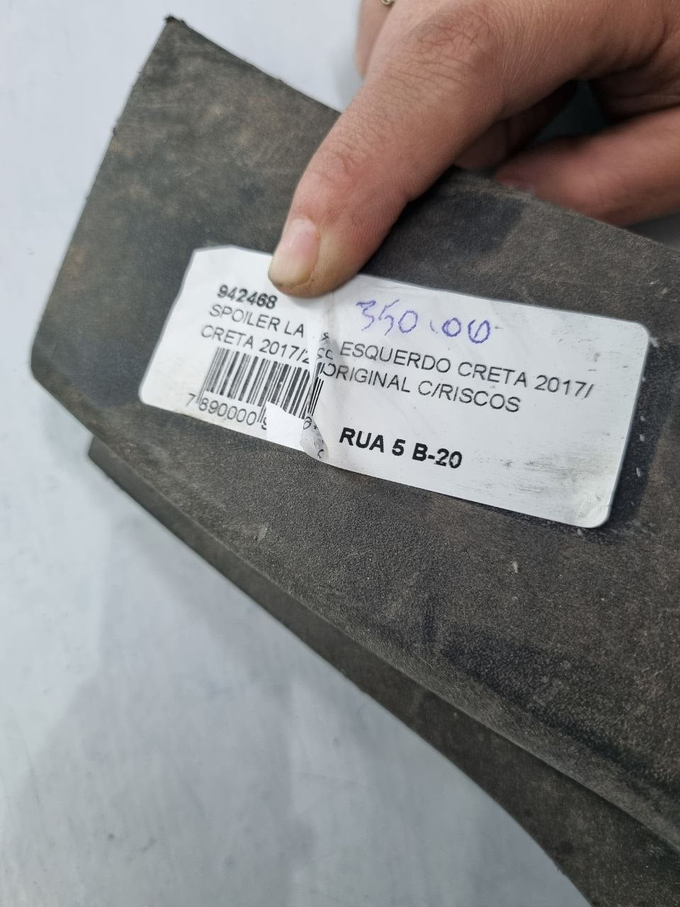 Spoiler Lateral Esq Hyundai Creta 2017/2022