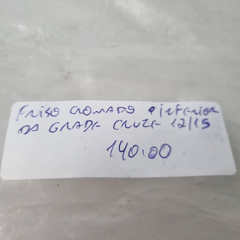 Friso Cromado Inferior Grade Dianteira Chevrolet Cruze 2012/2015 Novo