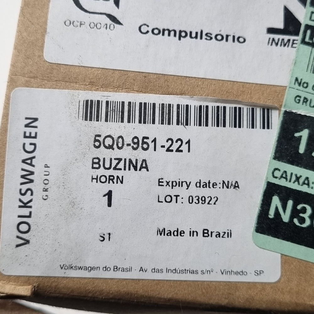 Buzina Original Volkswagen Polo Golf 2017/2022 Nova
