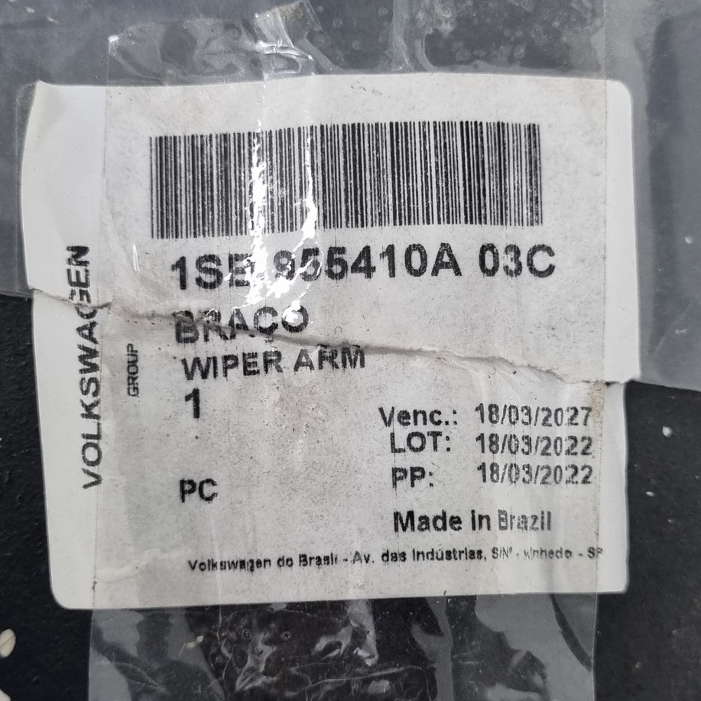 Braco Limpador Diant Volkswagen Nivus Polo Track T-Cross 2018/2024