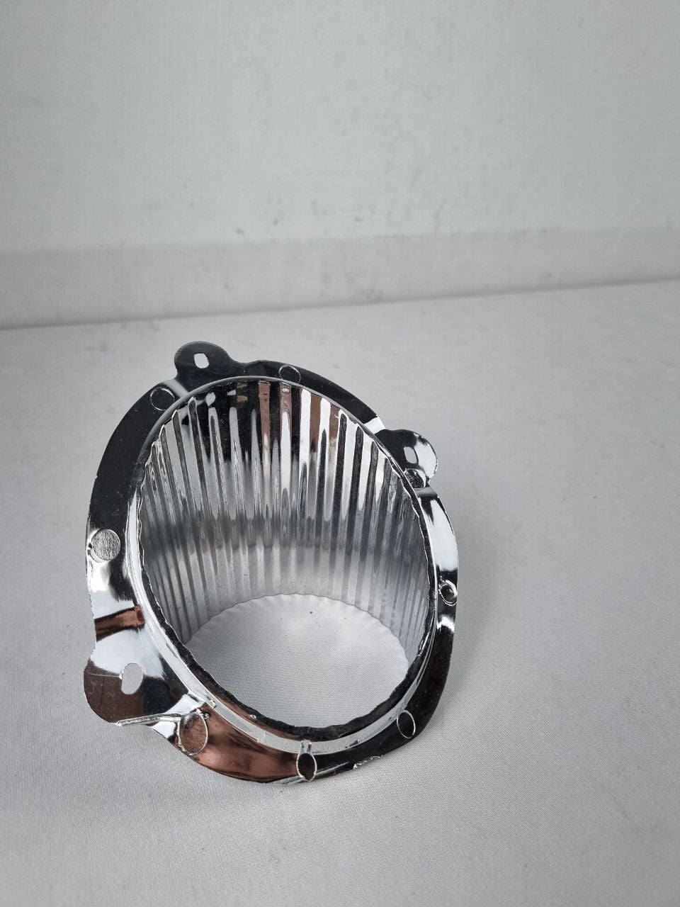 Refletor Farol Diant Universal Cromado Vintage Moto/Veiculo Antigo