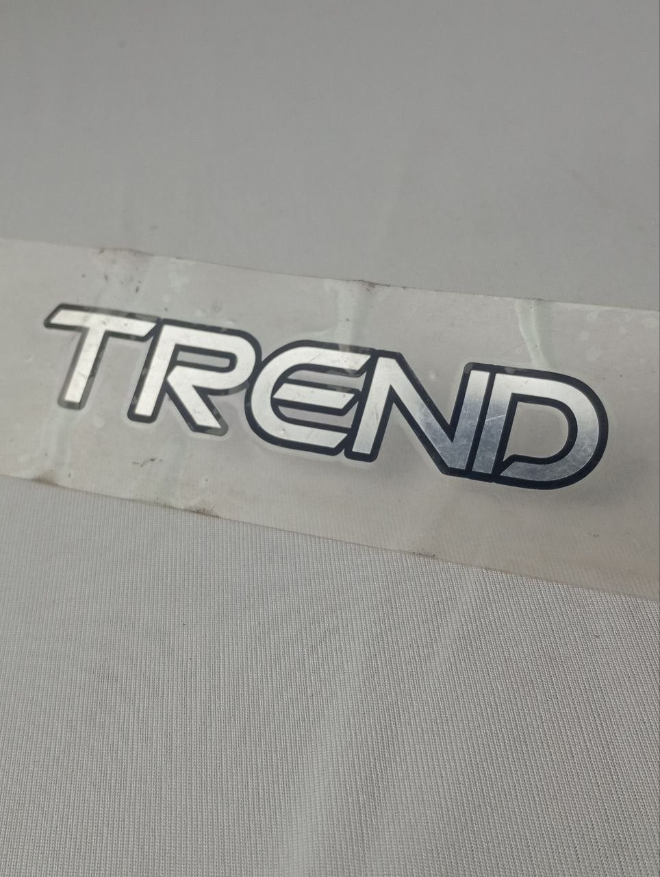 Emblema Letreiro TREND Volkswagen Gol Fox Voyage Saveiro Novo