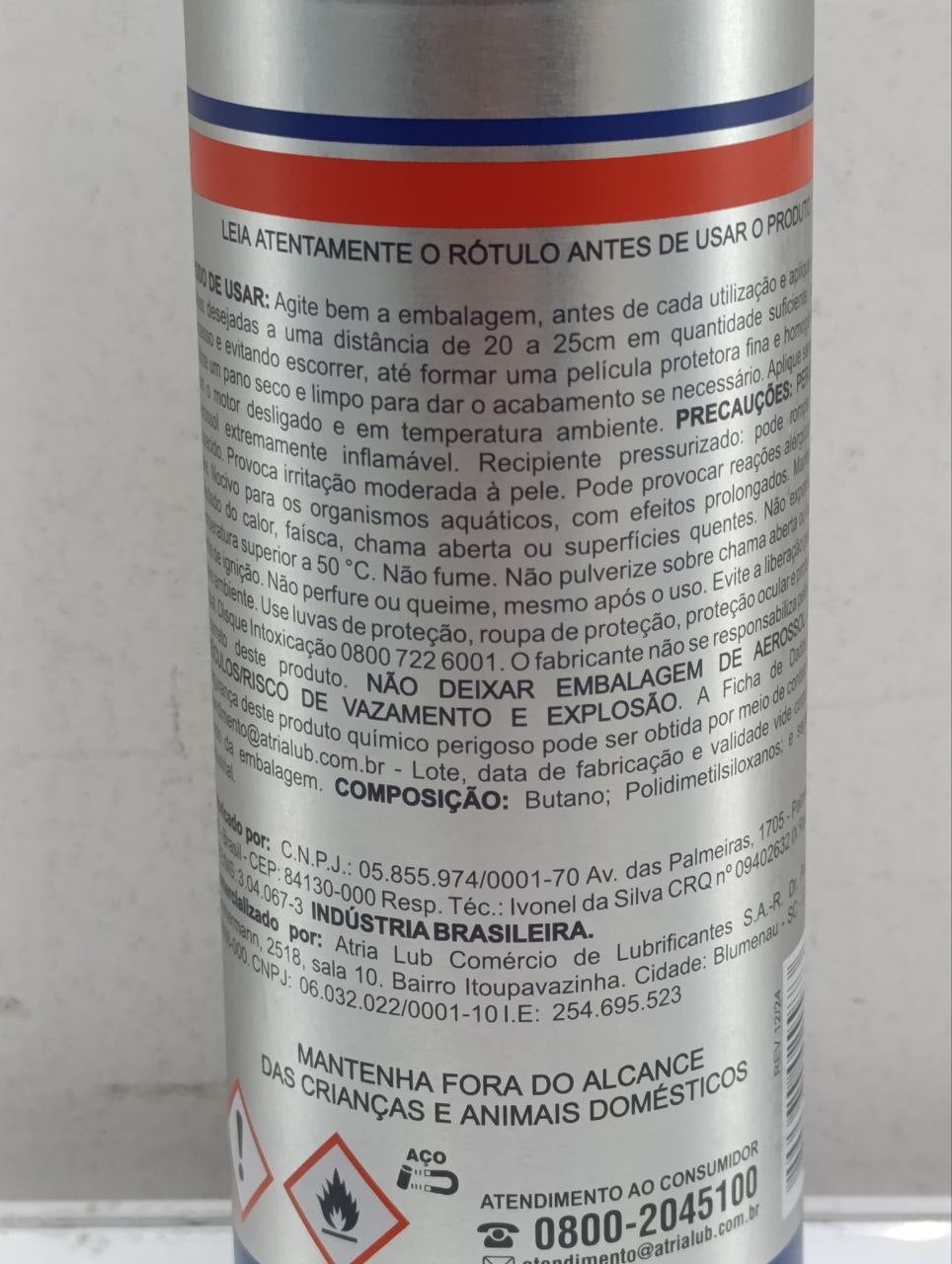 Verniz Protetivo Atria Contra Umidade e Ferrugem 200ML