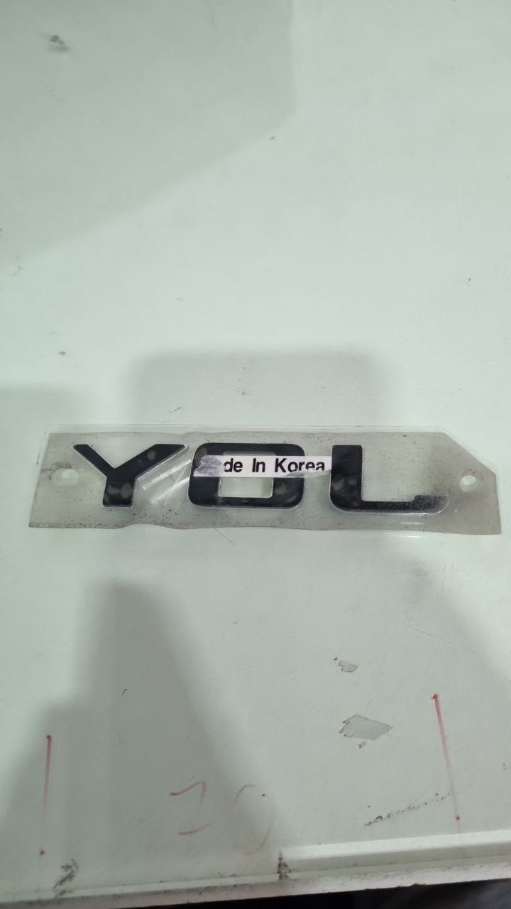 Emblema Tras Tampa Joy Chevrolet Onix/Prisma 2017/2021