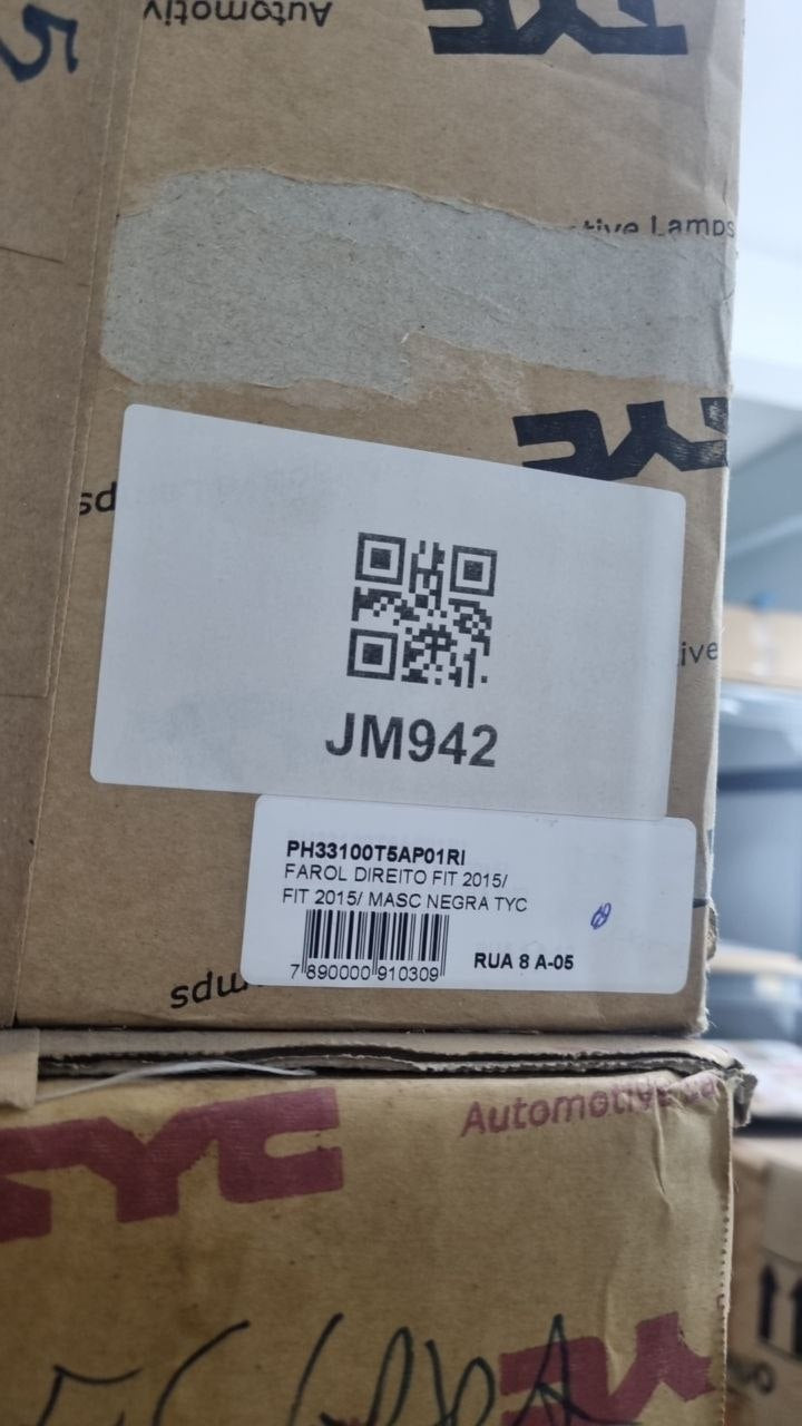 Farol Diant Dir Honda Fit 2015/2020