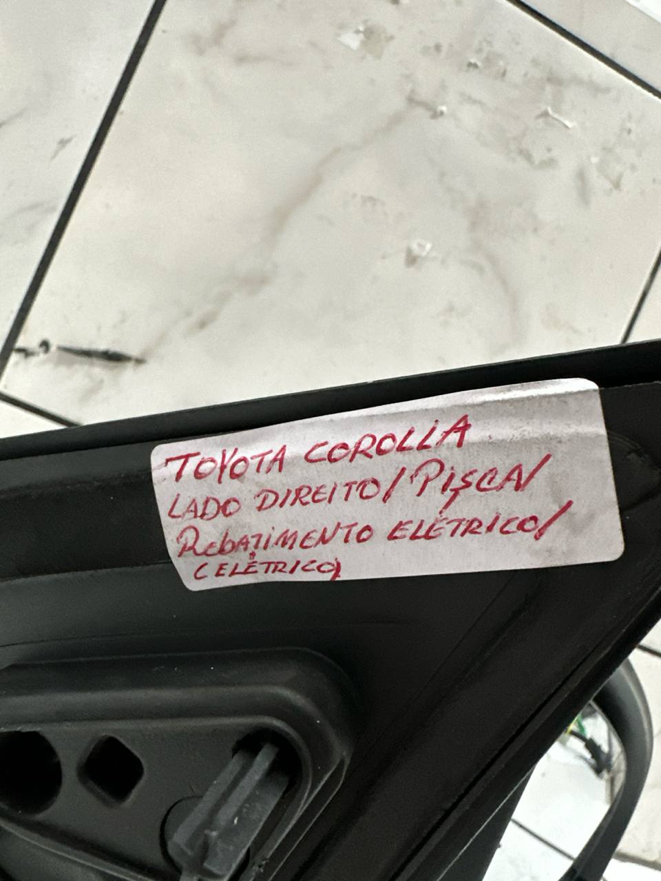 Retrovisor Dir Toyota Corolla 2015/2019 Usado