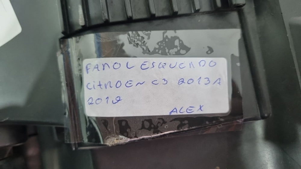 Farol Diant Esq Citroen C3 2013/2019 Usado