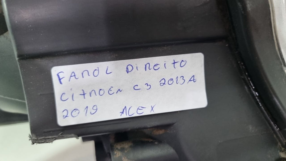 Farol Diant Dir Citroen C3 2013/2019 Usado
