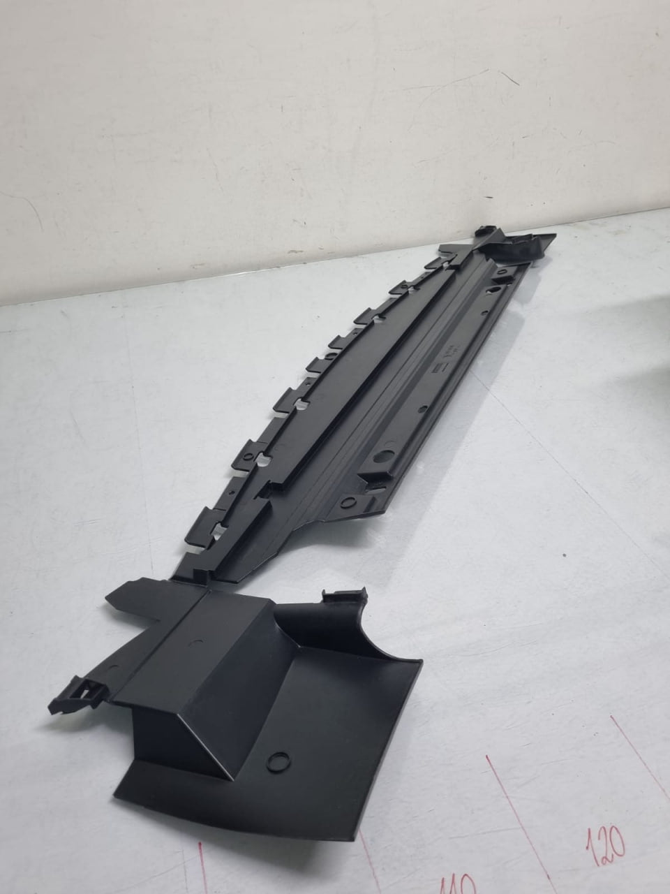 Defletor Inferior Para-choque Renault Clio 2003/2012 Symbol 2009/2013 Novo