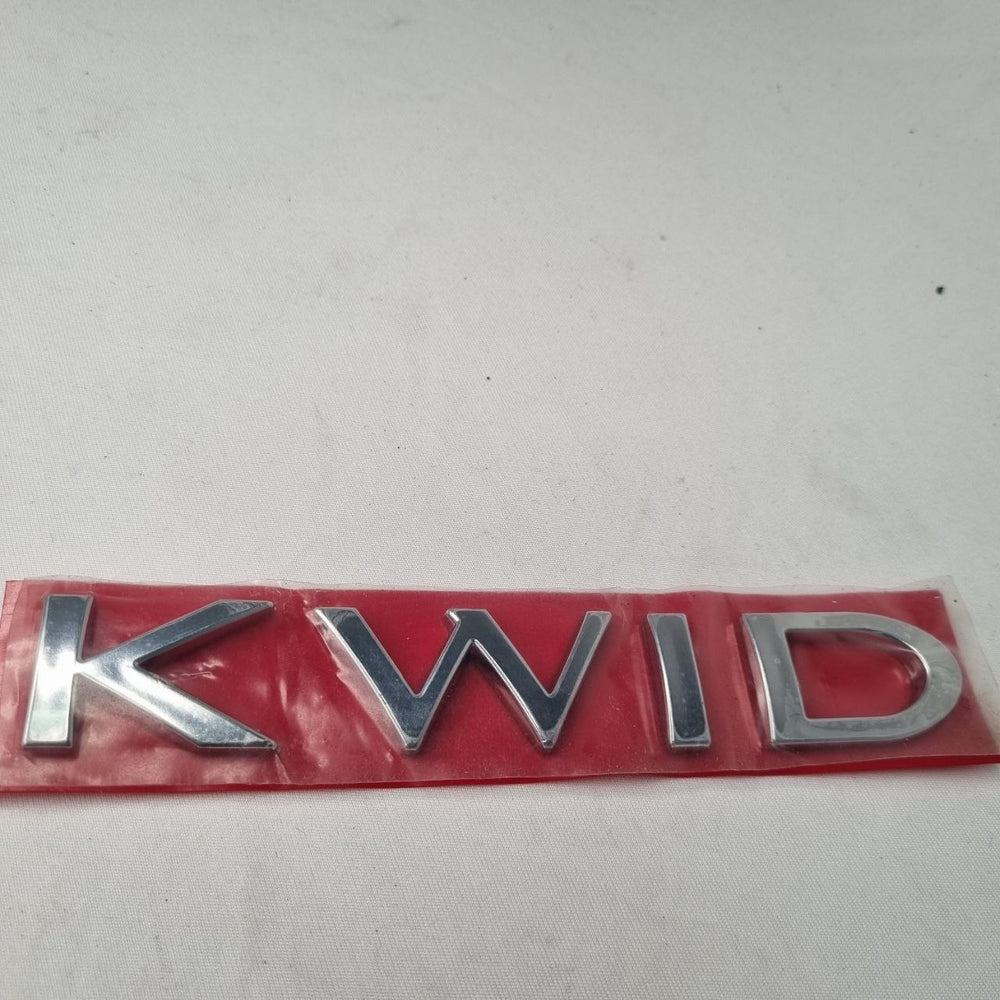 Emblema Tampa Traseira Renault Kwid 2017/2023 Novo