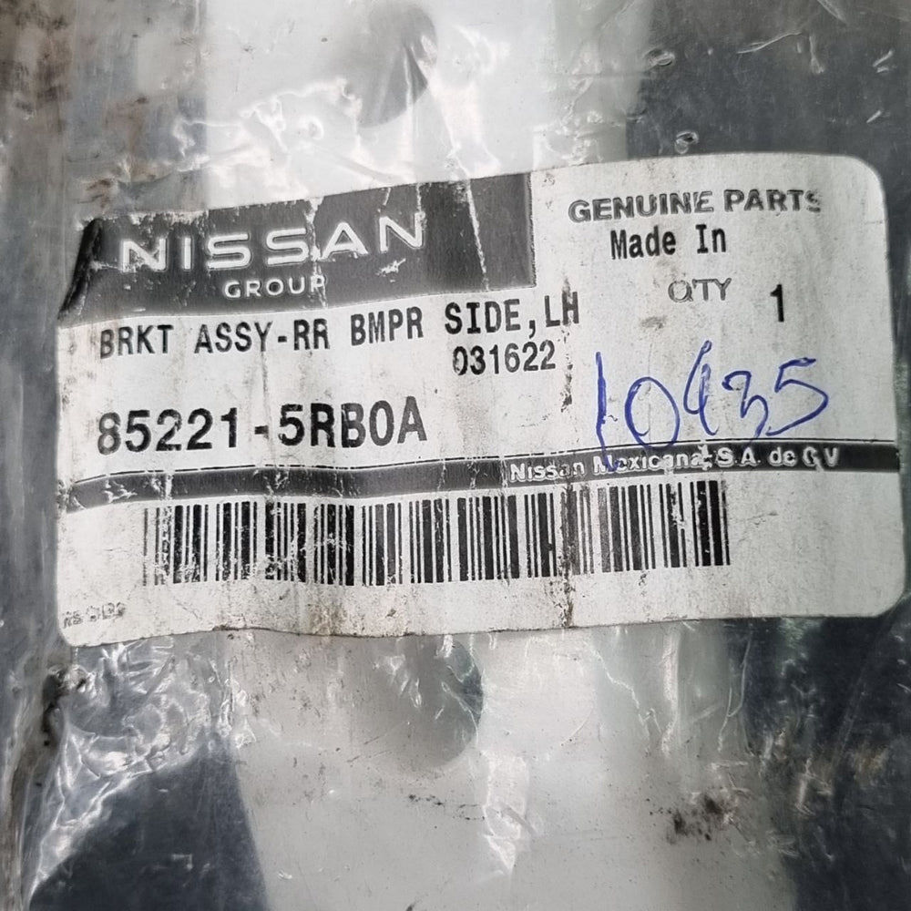 Suporte Parachoque Traseiro Esquerdo Nissan Kicks 2022/2025 Novo