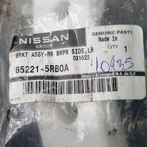 Suporte Parachoque Traseiro Esquerdo Nissan Kicks 2022/2025 Novo