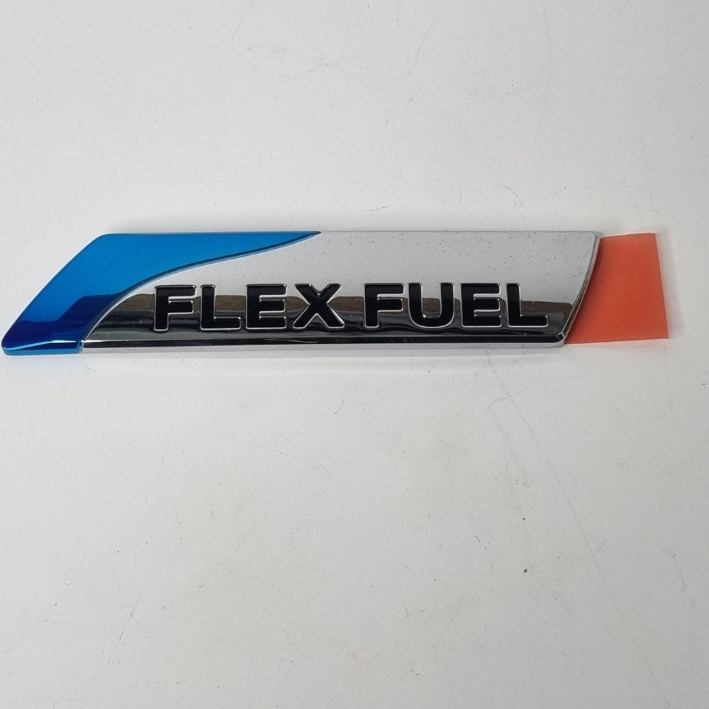 Emblema Flex Fuel Tampa Traseira Nissan March Versa Livina Novo