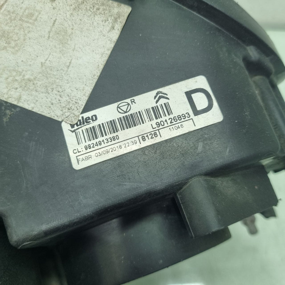 Farol Diant Dir Citroen C4 Cactus 2018/2024 Usado