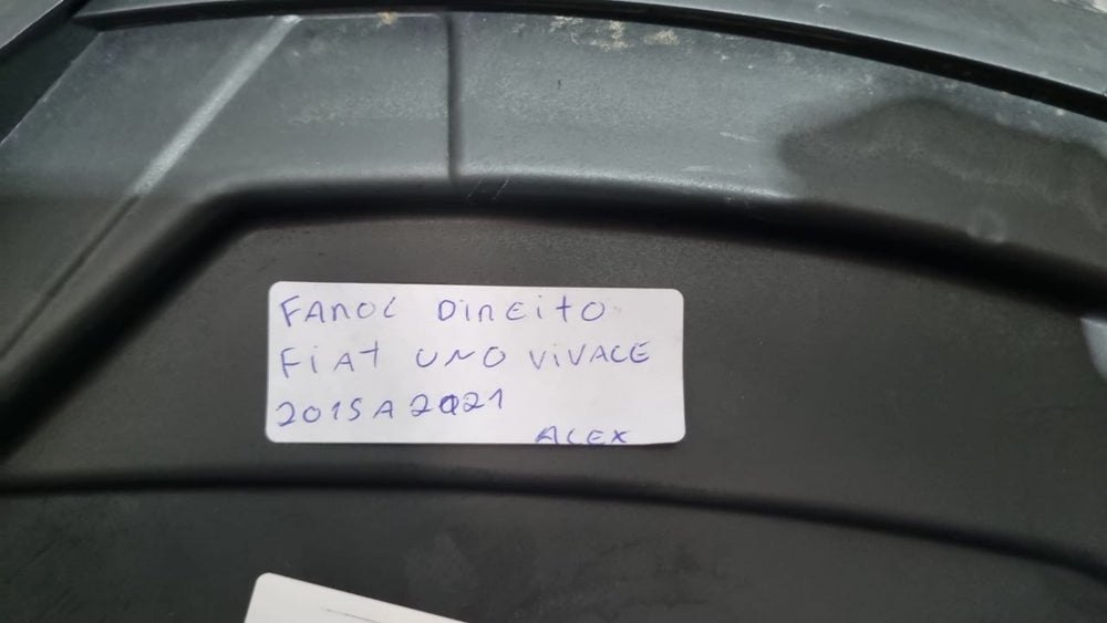 Farol Diant Dir Fiat Uno Vivace 2015/2021 Usado