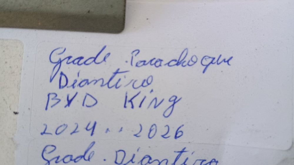 Grade Parachoque Diant BYD King 2024/2026 Usado