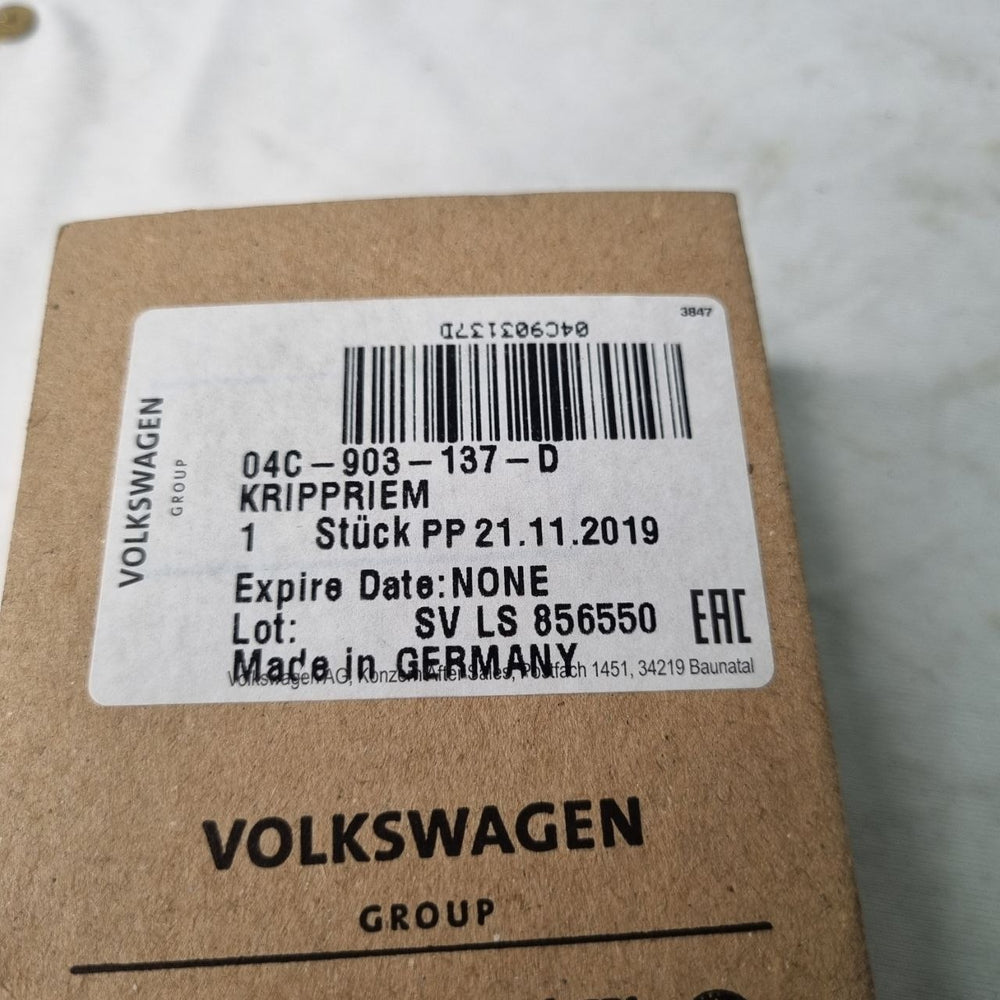 Correia Poly-V Alternador VW Up Gol Fox 3 Cilindros 2014/2023 Nova