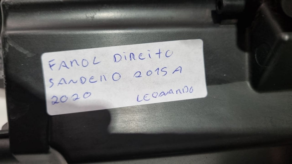 Farol Dir Renault Sandero 2015/2020 Usado