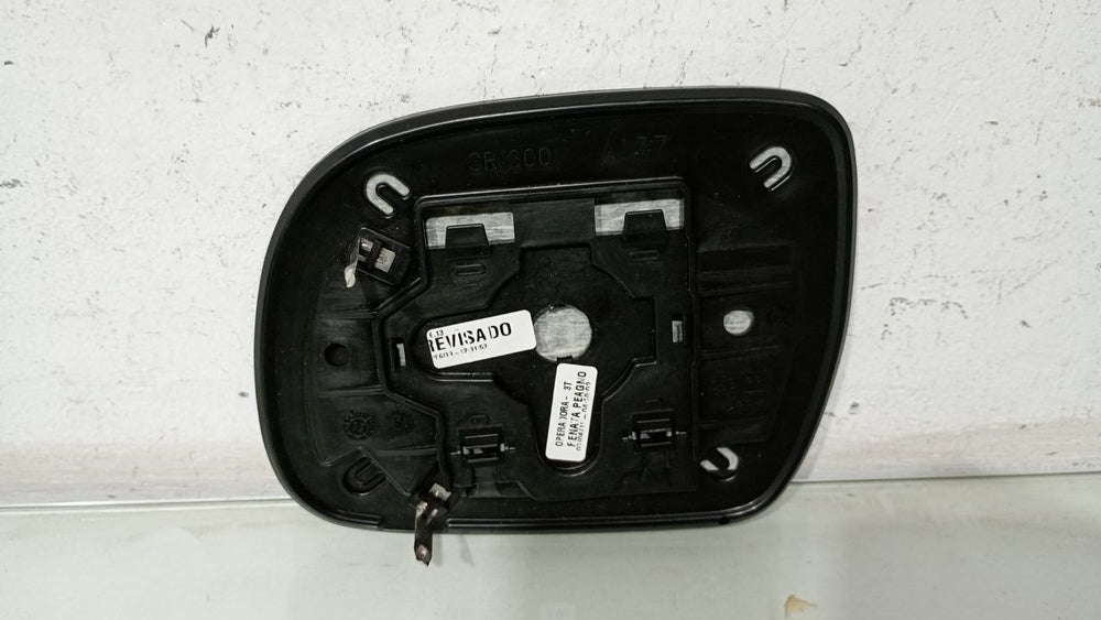 Lente Espelho Retrovisor Direito Fiat Palio Siena Strada 2001/2012 Usado