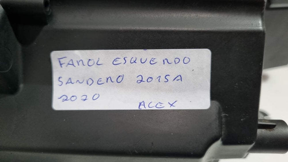 Farol Diant Esq Renault Sandero 2015/2020 Usado