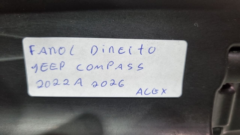 Farol Dir Jeep Compass 2022/2026 Usado
