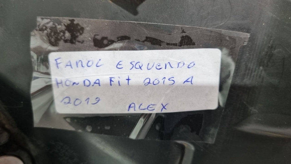 Farol Diant Esq Honda Fit 2015/2019 Usado