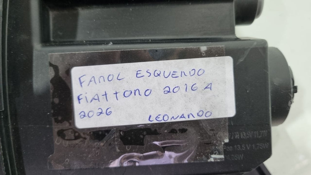 Farol Diant Esq Fiat Toro 2016/2026 Usado