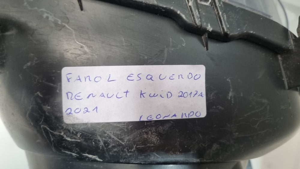Farol Diant Esq Renault Kwid 2017/2021 Usado
