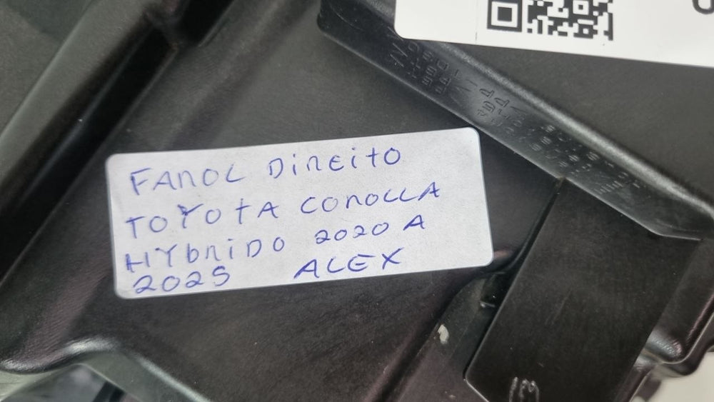Farol Diant Dir Toyota Corolla Hybrid 2020/2025 Usado