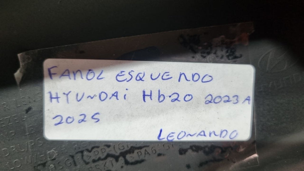 Farol Diant Esq Hyundai HB20 2023/2025 Usado